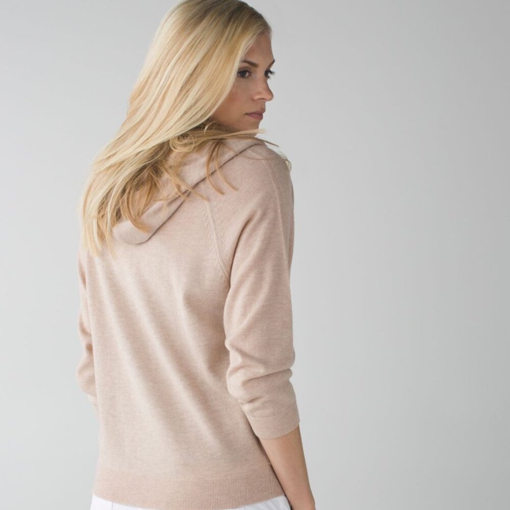 Lululemon Om On Merino Wool Hoodie - Picture 2 of 9